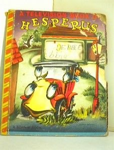 Television Book of Hesperus A Friendly Bonnie Book 1949 Edition Fair