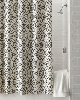 Cotton Shower Curtain    Cotton Shower Drape