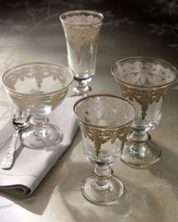 Arte Italica Vetro Gold Dinnerware & Glassware   