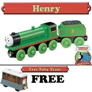  Henry Thomas Friends Wooden Train Free Toby