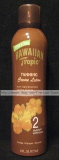 Hawaiian Tropic SPF 2 Tanning Creme Lotion Shea Mango Cocoa Butters