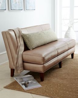 Massoud Tallulah Leather Sofa   