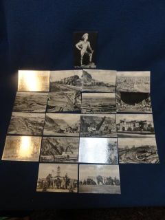 Fine set of nineteen (19) small photo cards from Hibbing, Minnesota