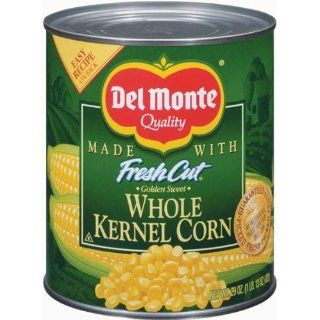 Del Monte Corn Whole Kernel Golden Sweet   12 Pack 