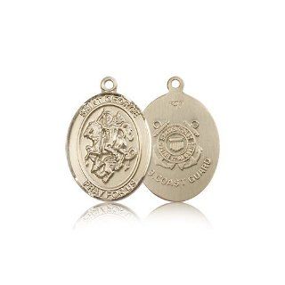 14kt Gold St. George / Coast Guard Medal Jewelry