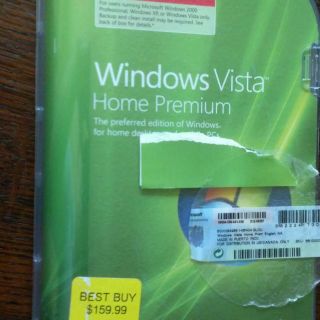  Windows Vista Home Premium with COA