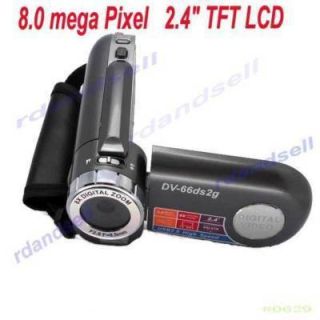  LCD 4X Zoom DSC 8MP HD Digital Video Camcorder Camera DV Grey