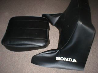 Black FL250 Honda Odyssey Seat Cover with Welting Piping