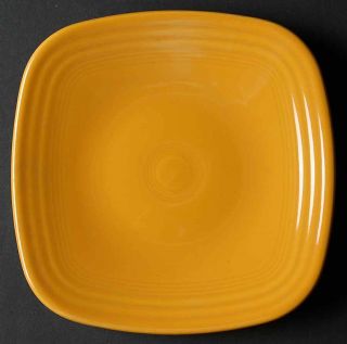 Homer Laughlin Fiesta Marigold Contemporary Square Salad Plate 9495385