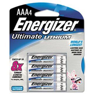 AAA e Photo Lithium Batteries   AAA, 4/pack(sold in packs