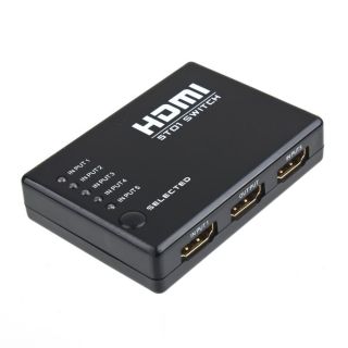 Ports 3 Ports HDMI Audio Video Switch Switcher 1080p Splitter