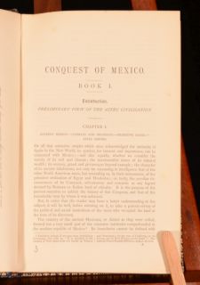  HISTORY CONQUEST MEXICO Conqueror HERNANDO CORTES William PRESCOTT