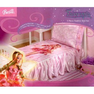 Barbie Fairytopia 4 Piece Toddler Bed Set