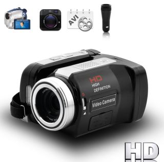 720P Handheld HD Digital Camcorder with Optical Telescope Zoom Lens