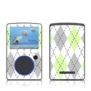 Mint Argyle Design Protective Decal Skin Sticker for