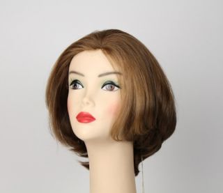  Hair Freeda Wig Light Brown with Strawberry Blonde Highlights