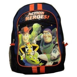 Disney TOY STORY ACTION HEROES School Bag Backpack BLACK