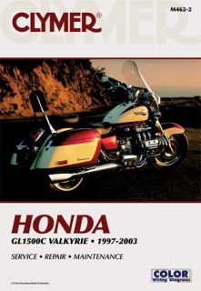 Clymer Repair Manual Honda GL1500C Valkyrie 97 03