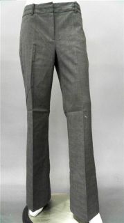 Van Heusen Studio Ladies Womens 16 Stretch Dress Straight Pants Gray