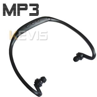 Sports Wireless Headphone Earphone  Player Support Up to 8GB Micro