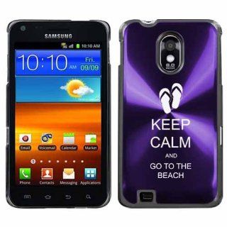 Purple Samsung Galaxy S II Epic 4g Touch Aluminum Plated