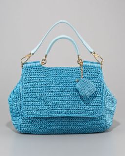 Dolce & Gabbana Miss Sicily Crochet Handbag   