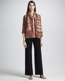 Gucci Dandy Evening Jacket, Ribbed Silk Cardigan & Evening Pants