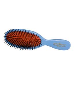 C0QV2 Mason Pearson Pocket Bristle Hairbrush, Blue