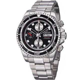 Kadloo Vintage Trophy Mens Stainless Steel Automatic Chronograph
