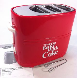  Electrics Coca Cola Series HDT600COKE Pop Up Hot Dog Toaster