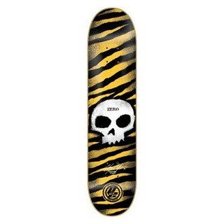  P2 Skull Stencil Skateboard Deck   7.87 x 31.75