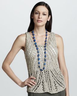  available in natural $ 238 00 eileen fisher knit linen tank petite
