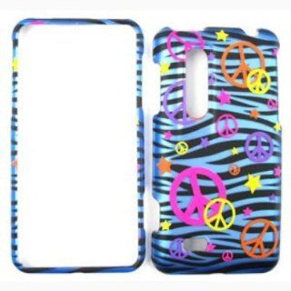 LG THRILL 4G (AT&T) Trans. Design. Colorful Peace Signs on