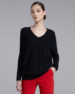St. John Collection Micro Link Cashmere Sweater   