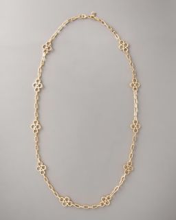  available in gold $ 195 00 tory burch clover station necklace gold