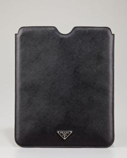 saffiano ipad case black $ 300