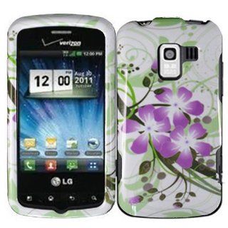 iFase Brand LG VS700/LS700 Cell Phone Green Lily