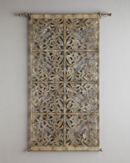 H6RAB Laser Cut Leather Tapestry