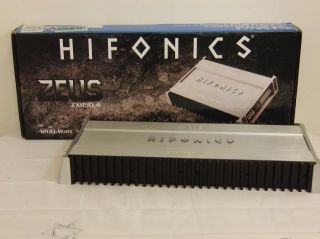 Hifonics Car Audio Zeus ZXI150 4 1200 Watt RMS 4 Channel Amplifier