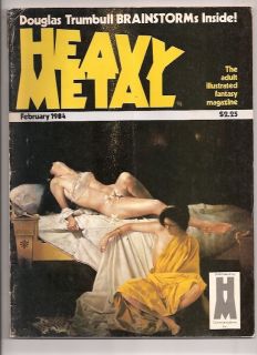 Heavy Metal Magazine February 1984 Richard Corben Moebius Liberatore