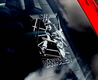  Halen Car Window Sticker Heavy Metal Hard Rock Music Eddie Sign