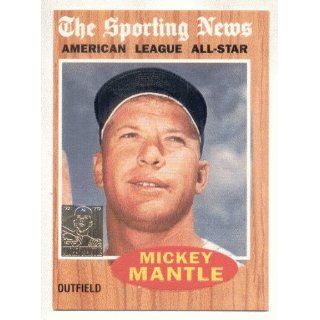 1996 Topps Mickey Mantle Reprint #35 1962 Sporting News