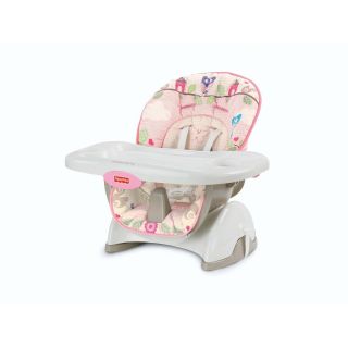  Girls Pink Owl Portable Space Saver Booster Seat High Chair New
