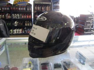 HJC RPS 10 Black Motorcycle Helmet Sz XL XLarge
