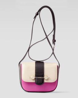 Colorblock Leather Handbag    Colorblock Leather Purse