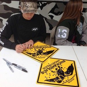Duck Dynasty Duck cammander Sign Autographed John Luke Sadie