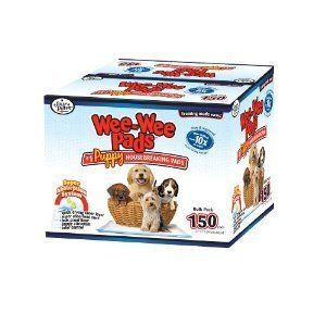  Wee Housebreaking Pads for Dogs 150 Pack Pet House Training New