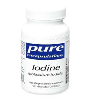 Pure Encapsulations Iodine Potassium Iodide 120 Caps