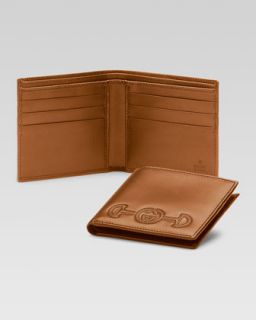 Gucci Leather Money Clip Wallet   