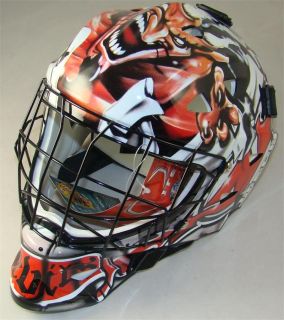 New Jersey Devils NHL Itech Street Hockey Goalie Mask